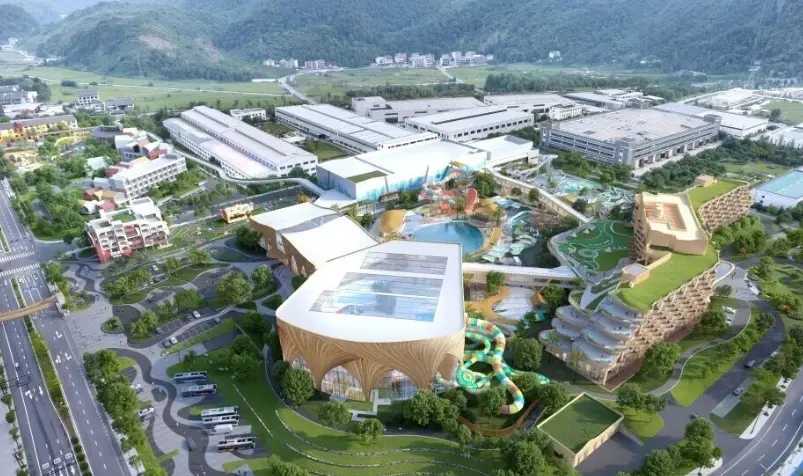 টংলু কাইয়ুয়ান সেনবো ট্যুরিজম রিসোর্ট ওয়াটার পার্ক